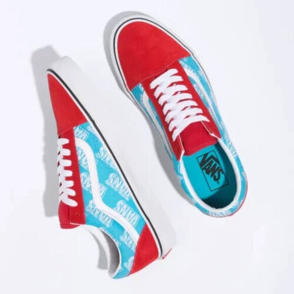 (size 8.5) Mens Vans Old Skool Retro Mart Suede & Canvas Sneaker Shoes - Picture 2 of 3